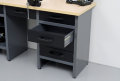 Værkstedsbord med skab/skuffer 160 x 60 x 85 cm